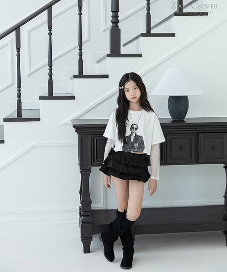 【ZANCLOVER】【予約商品】Knee high boots【17.0-25.0㎝】