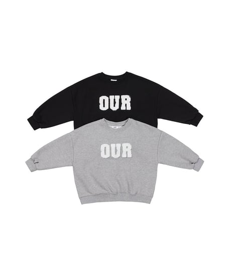 【OUR】【予約商品】LOGO wappen pullover【90-160cm】