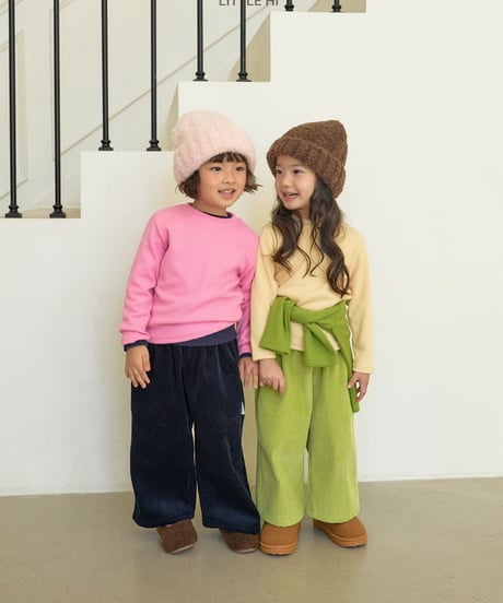 【LITTLE HI】【予約商品】colorful long tee【80-120cm】