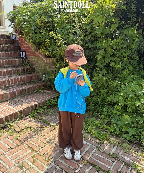 【saont doll】【予約商品】color simple pullover【MOM】