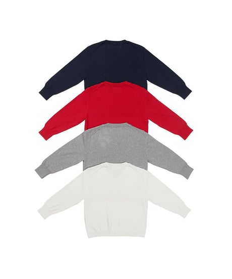 【OUR】【予約商品】Simple Vneck knit【90-160cm】