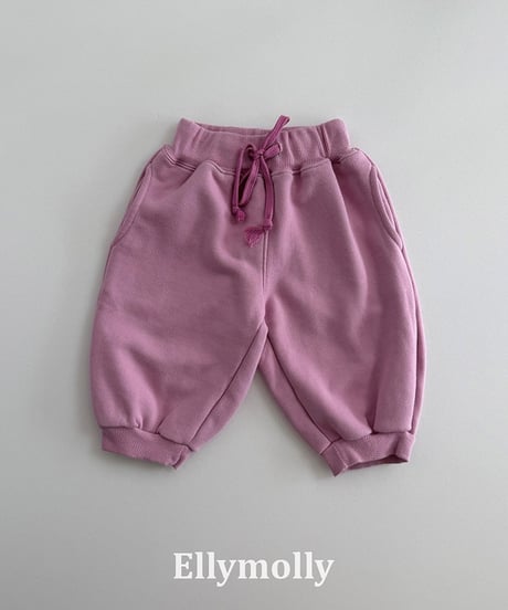 【ELLYMOLLY】【予約商品】sweat capri pants【80-130cm】