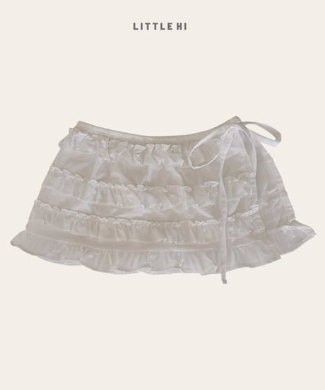 【LITTLE HI】【予約商品】lace apron