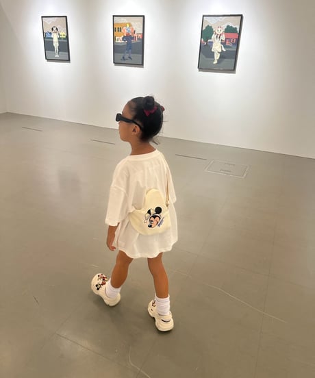 Minnie Big face tee【100cm-160cm】
