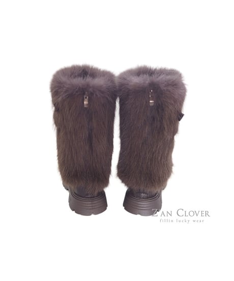 【ZANCLOVER】【予約商品】fur boots【16-22cm】