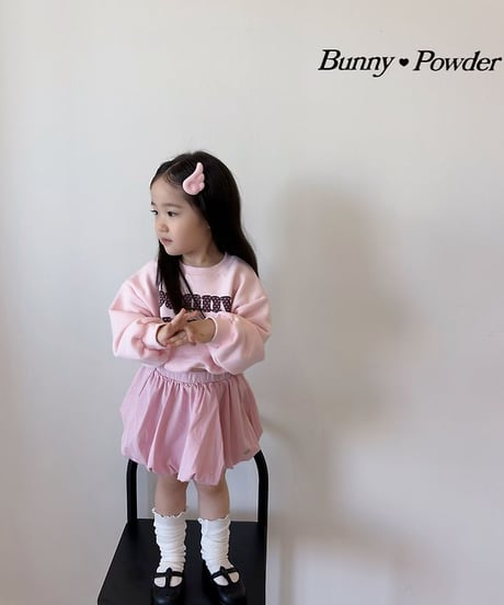 【BUNNY POWDER】【予約商品】bunny×bunny pullover【90-150cm】【MOM】