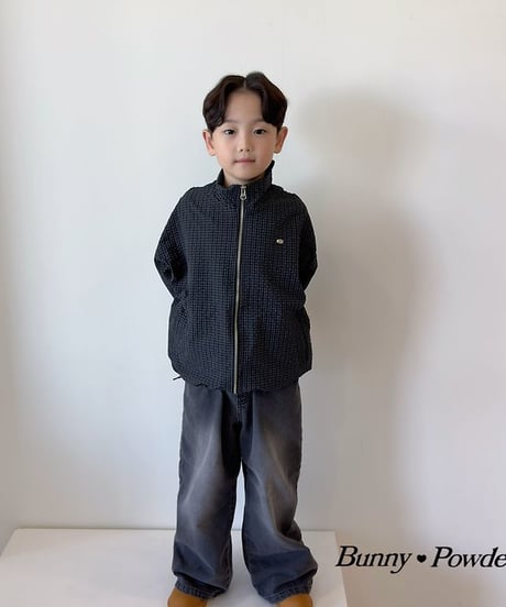 【BUNNY POWDER】【予約商品】basic denim pants【90-150cm】