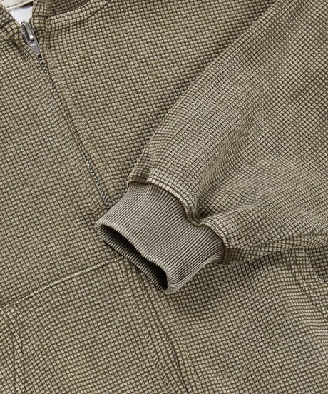 【OUR】【予約商品】pigment waffle parka【90-160cm】