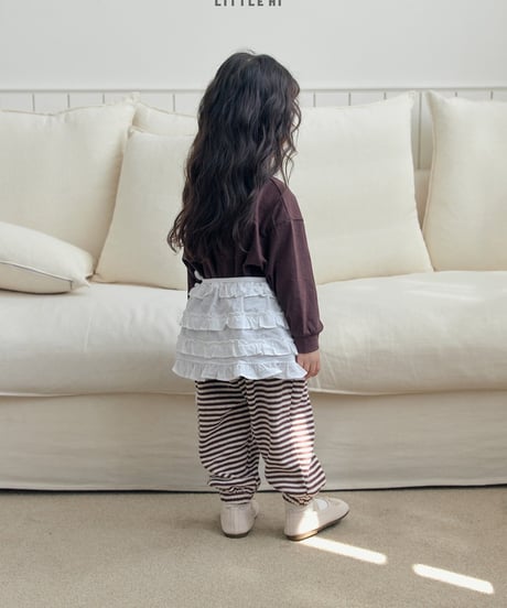 【little hi】【予約商品】border pants【80-120cm】