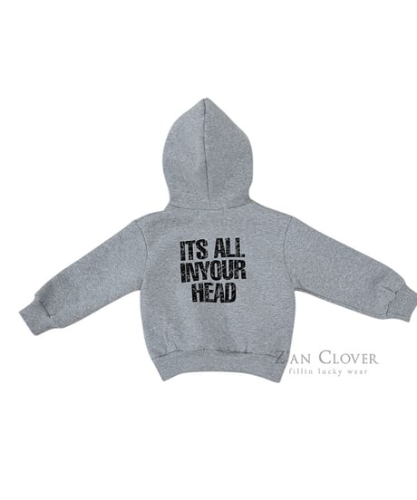 【ZANCLOVER】【予約商品】back print sweat parka【70-150cm】