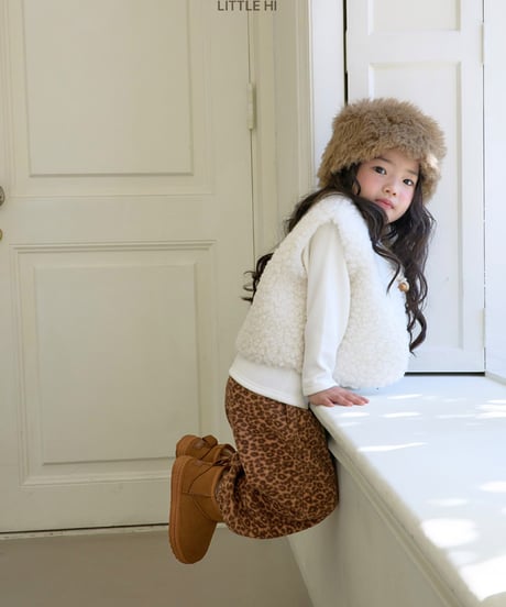 【LITTLE HI】【予約商品】fur cap