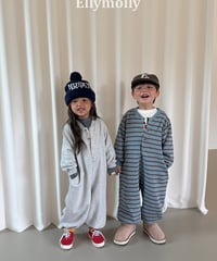 【ELLYMOLLY】【予約商品】cotton rompers【80-130cm】