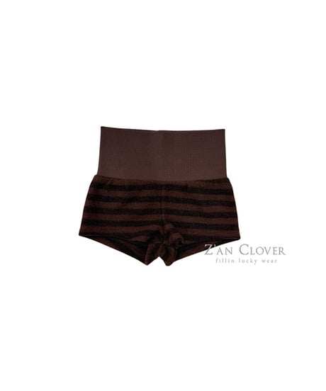 【ZANCLOVER】【予約商品】border knit short pants【70-150cm】