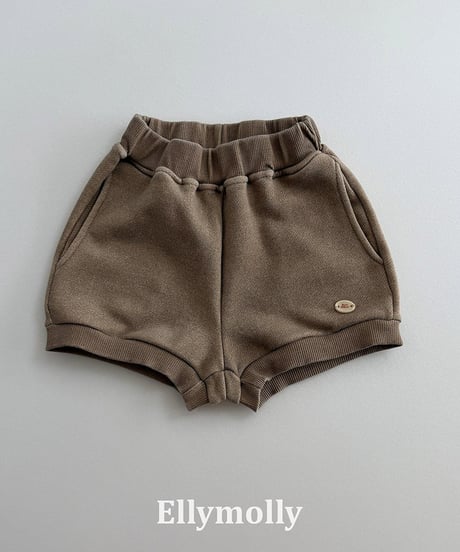 【ELLYMOLLY】【予約商品】sweat shortpants【80-130cm】