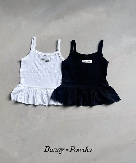 【BUNNY POWDER】【予約商品】layered frill camisole【90-150cm】