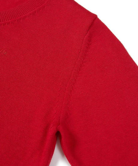 【OUR】【予約商品】Simple Vneck knit【90-160cm】