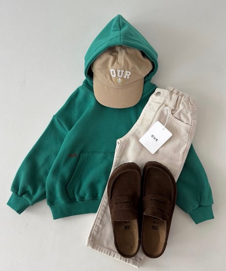 【OUR】【予約商品】LOGO cotton cap