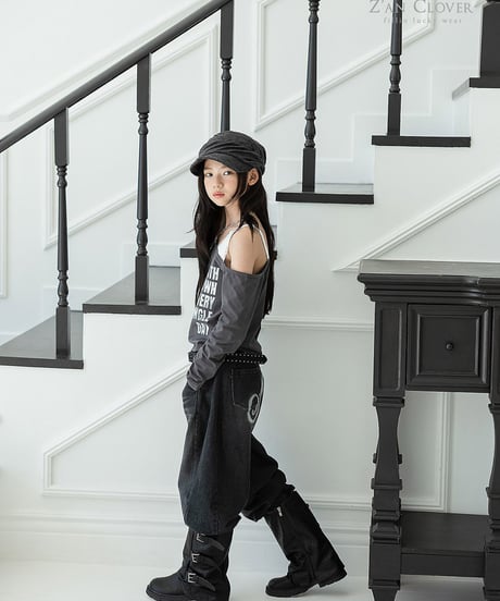 【ZANCLOVER】【予約商品】lace layered tee【70-150cm】