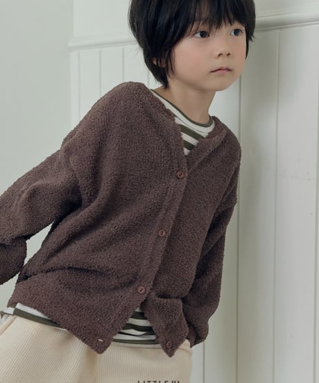 【LITTLE HI】【予約商品】maul knit cardigan【80-120cm】