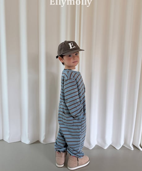 【ELLYMOLLY】【予約商品】cotton rompers【80-130cm】
