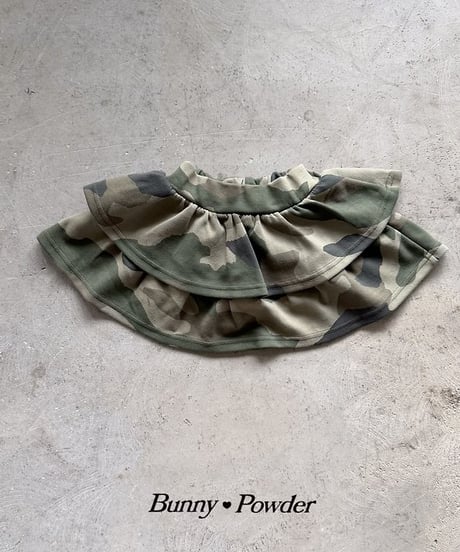 【BUNNY POWDER】【予約商品】frill mini skirt【90-150cm】
