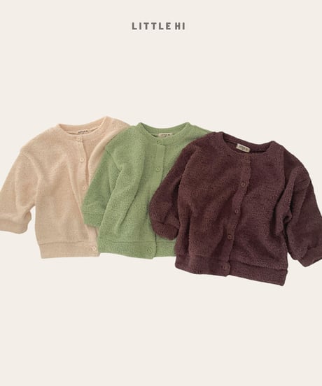 【LITTLE HI】【予約商品】maul knit cardigan【80-120cm】