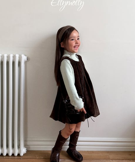 【Ellymolly】【予約商品】balloon one-piece【70-130cm】