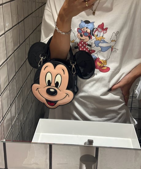 Minnie×daisy tee【90-130cm】【MOM】
