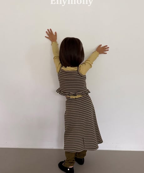 【ELLYMOLLY】【予約商品】border camisole【80-130cm】