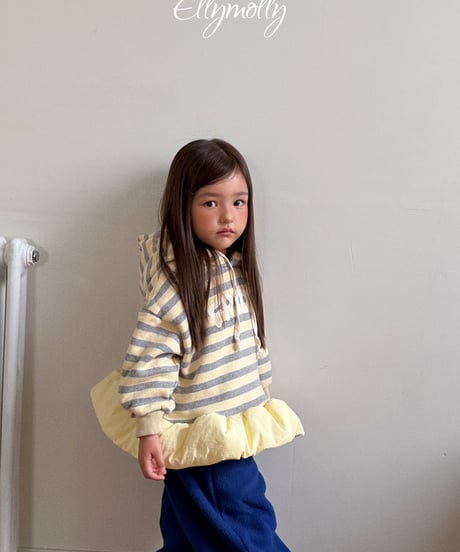 【Ellymolly】【予約商品】FRIDAY balloon parka【70-130cm】