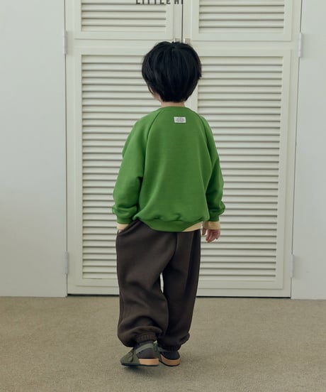 【LITTLE HI】【予約商品】Simple vneck pullover【80-120cm】