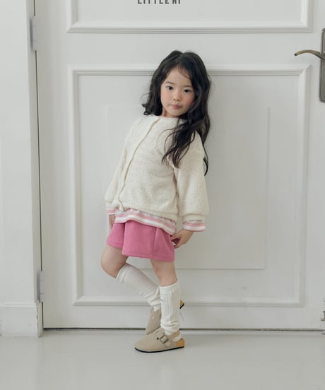 【LITTLE HI】【予約商品】maul knit cardigan【80-120cm】
