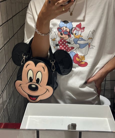 Minnie×daisy tee【90-130cm】【MOM】