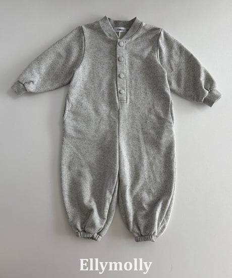 【ELLYMOLLY】【予約商品】cotton rompers【80-130cm】