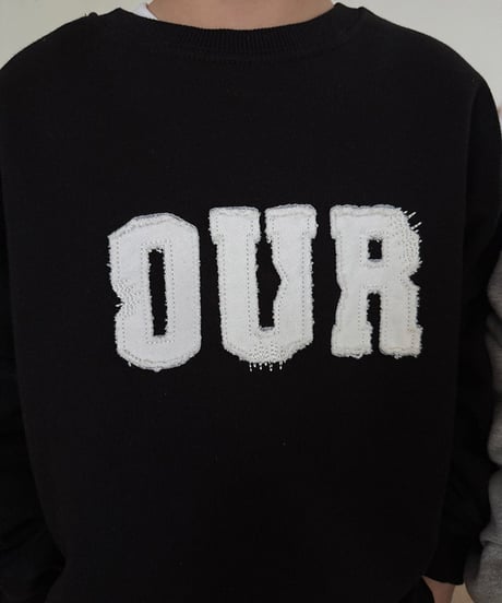 【OUR】【予約商品】LOGO wappen pullover【90-160cm】