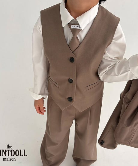 【saont doll】【予約商品】formal vest【90-150cm】