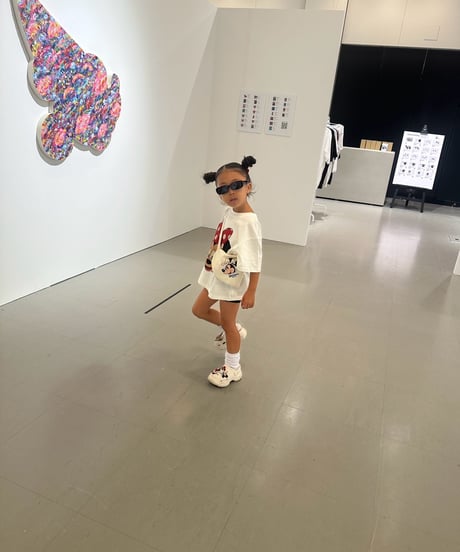 Minnie Big face tee【100cm-160cm】