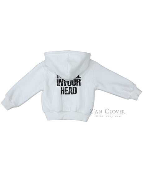 【ZANCLOVER】【予約商品】back print sweat parka【70-150cm】