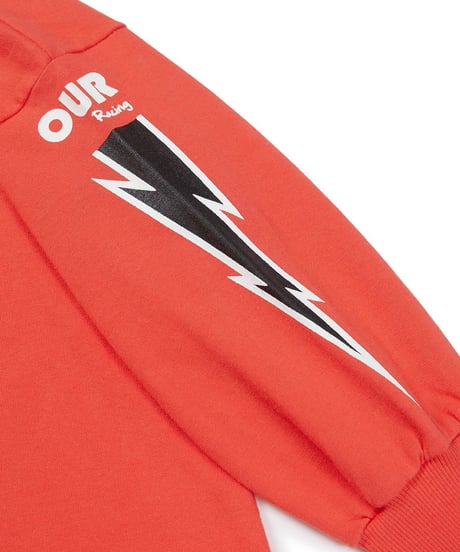 【OUR】【予約商品】”OUR racing” print long tee【90-160cm】