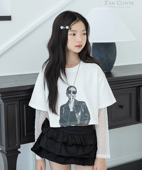 【ZANCLOVER】【予約商品】Bohemian frill skirt 【70-150cm】