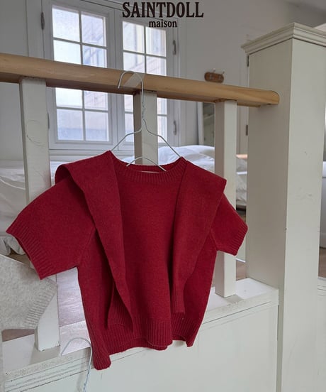 【saont doll】【予約商品】knit shoulder 【90-150cm】