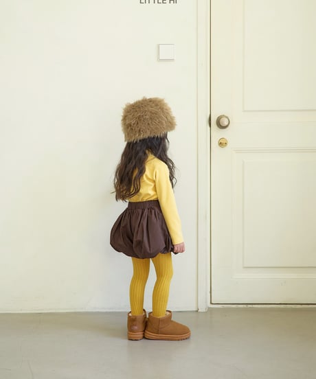 【LITTLE HI】【予約商品】fur cap