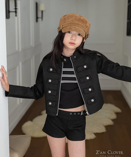 【ZANCLOVER】【予約商品】belt short pants【70-150cm】