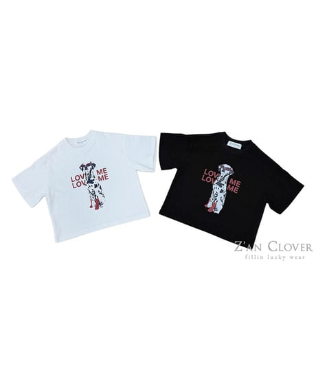 【ZANCLOVER】【予約商品】Dalmatian tee【70-150cm】