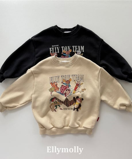 【ELLYMOLLY】【予約商品】ELLY TOY TEAM pullover【80-150cm】
