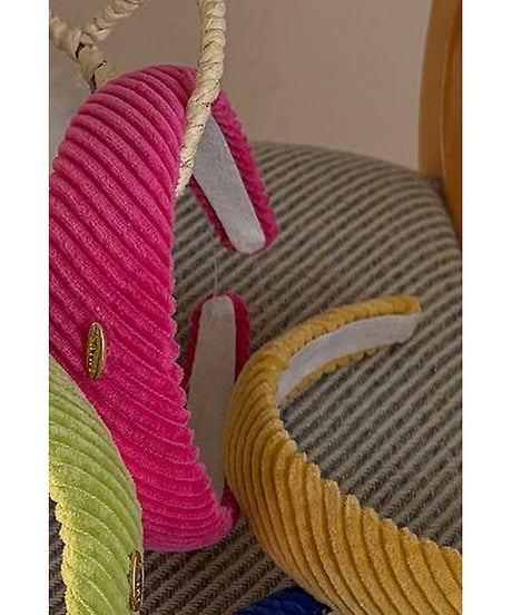 【saont doll】【予約商品】color velours head band
