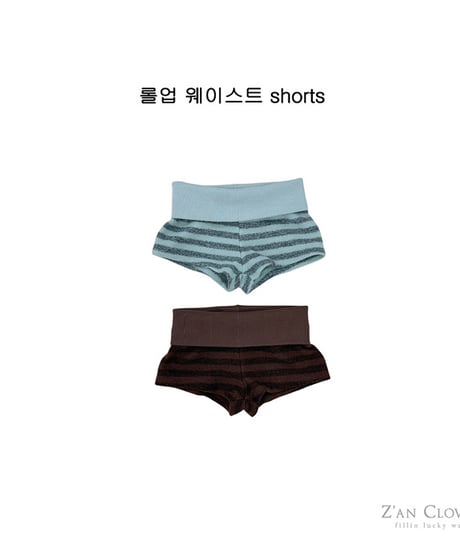 【ZANCLOVER】【予約商品】border knit short pants【70-150cm】