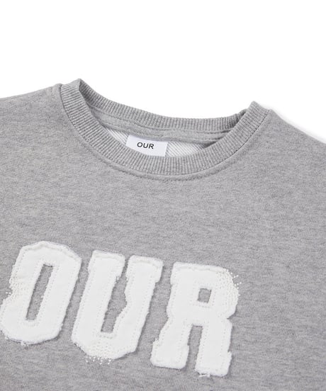 【OUR】【予約商品】LOGO wappen pullover【90-160cm】