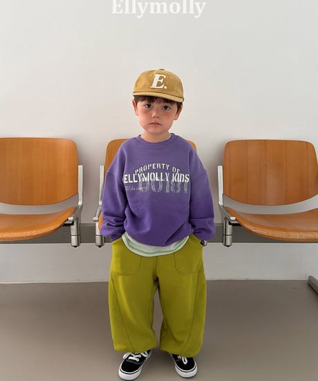 【ELLYMOLLY】【予約商品】”E” LOGO cap