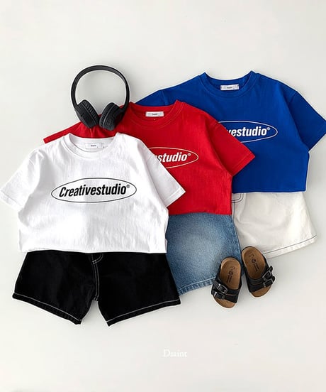 creative studio Tee【80-130cm】